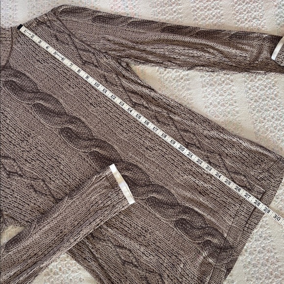 Worth New York turtleneck sz M * knit sweater look * - Picture 6 of 8